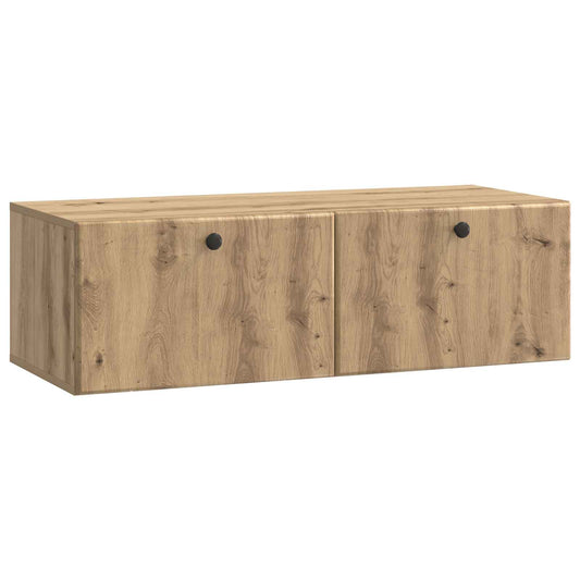 Wall-Mounted TV Cabinet 98 x 41 x 30 cm Artisan Oak