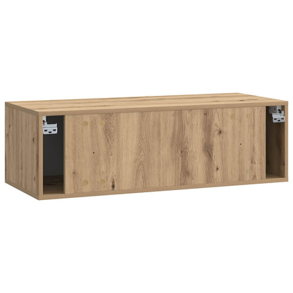 Wall-Mounted TV Cabinet 98 x 41 x 30 cm Artisan Oak
