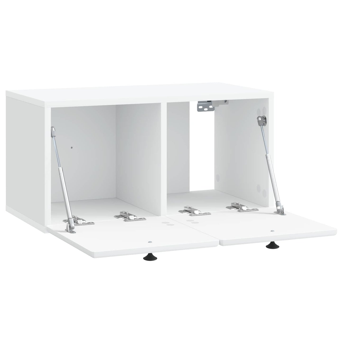 Wall-Mounted TV Cabinet 59.5 x 31 x 30 cm White Engineered Wood