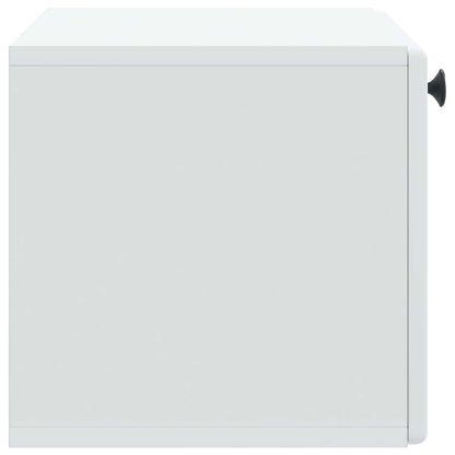 Wall-Mounted TV Cabinet 59.5 x 31 x 30 cm White Engineered Wood