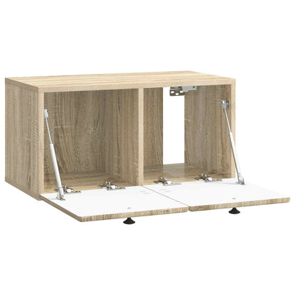 Wall-Mounted TV Cabinet 59.5 x 31 x 30 cm Sonoma Oak