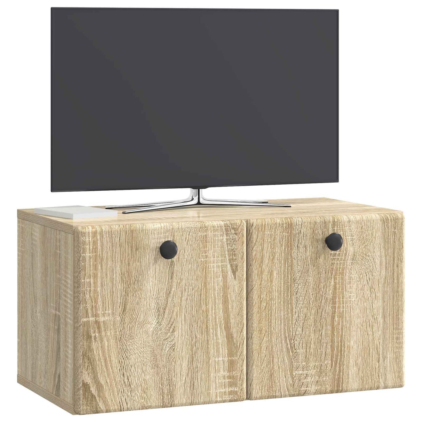 Wall-Mounted TV Cabinet 59.5 x 31 x 30 cm Sonoma Oak