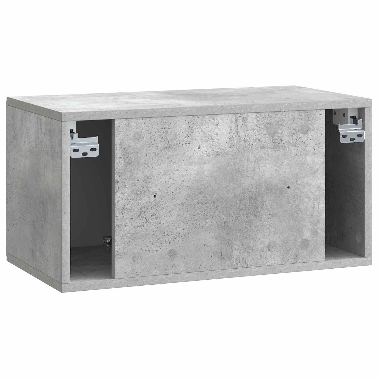 Wall-Mounted TV Cabinet 59.5 x 31 x 30 cm Concrete Grey