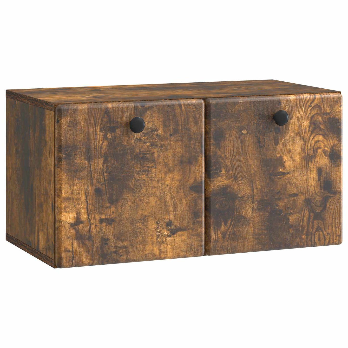 Wall-Mounted TV Cabinet 59.5 x 31 x 30 cm Smoked Oak