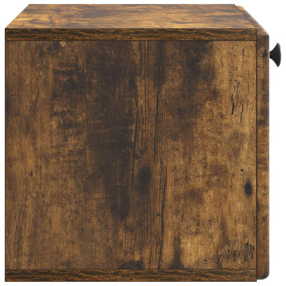 Wall-Mounted TV Cabinet 59.5 x 31 x 30 cm Smoked Oak