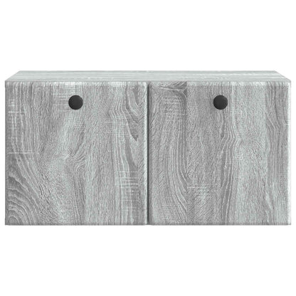 Wall-Mounted TV Cabinet 59.5 x 31 x 30 cm Grey Sonoma