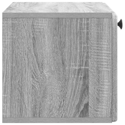 Wall-Mounted TV Cabinet 59.5 x 31 x 30 cm Grey Sonoma