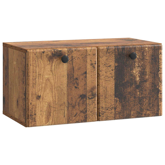 Wall-Mounted TV Cabinet 59.5 x 31 x 30 cm Old Wood