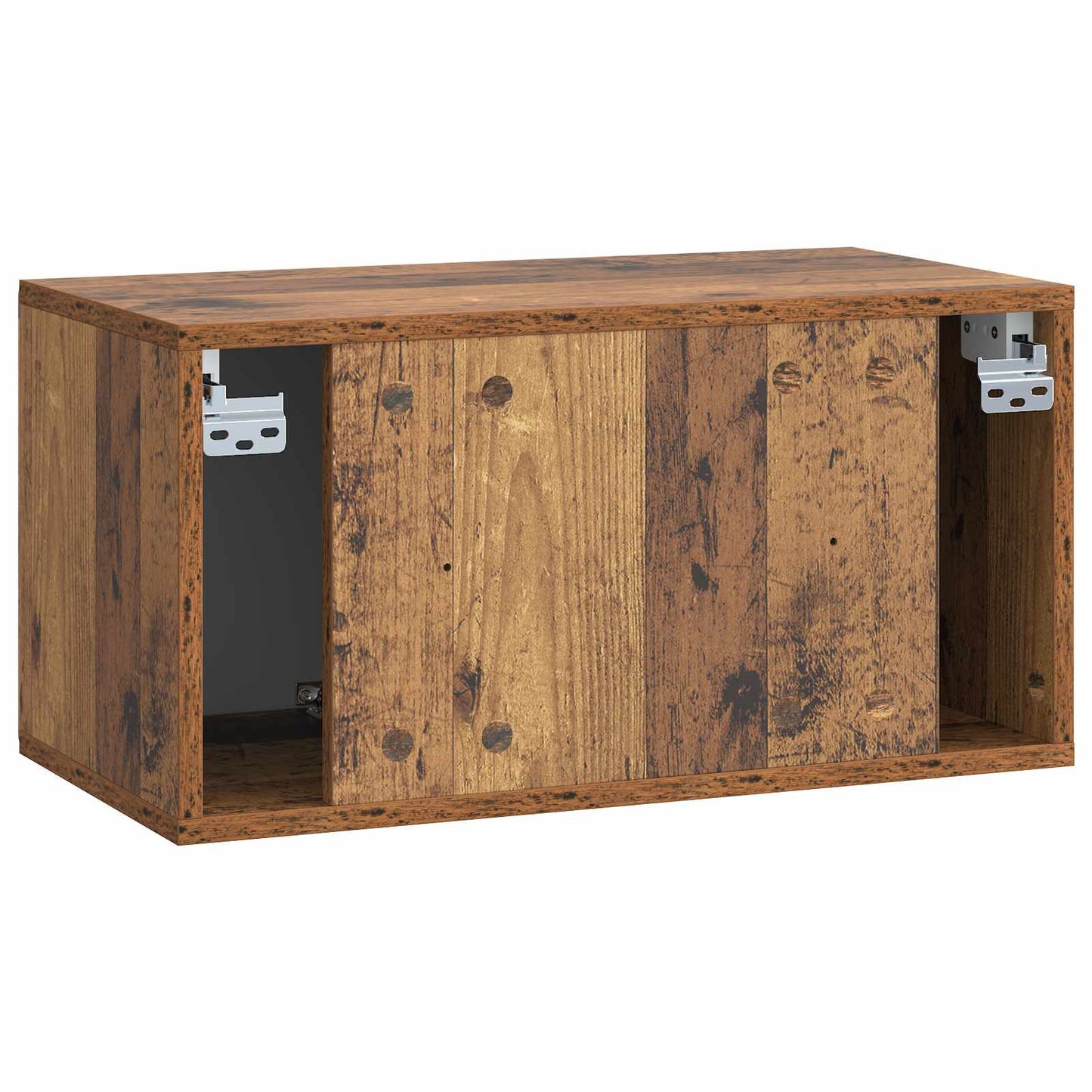 Wall-Mounted TV Cabinet 59.5 x 31 x 30 cm Old Wood