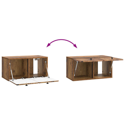 Wall-Mounted TV Cabinet 59.5 x 31 x 30 cm Old Wood