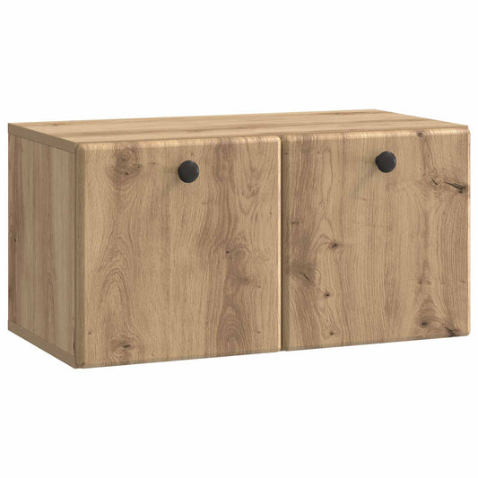 Wall-Mounted TV Cabinet 59.5 x 31 x 30 cm Artisan Oak