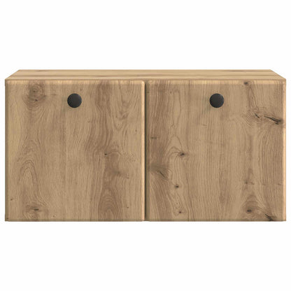 Wall-Mounted TV Cabinet 59.5 x 31 x 30 cm Artisan Oak