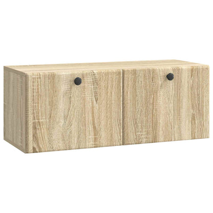 Wall-Mounted TV Cabinet 78.5 x 31 x 30 cm Sonoma Oak