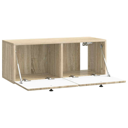 Wall-Mounted TV Cabinet 78.5 x 31 x 30 cm Sonoma Oak