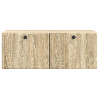 Wall-Mounted TV Cabinet 78.5 x 31 x 30 cm Sonoma Oak