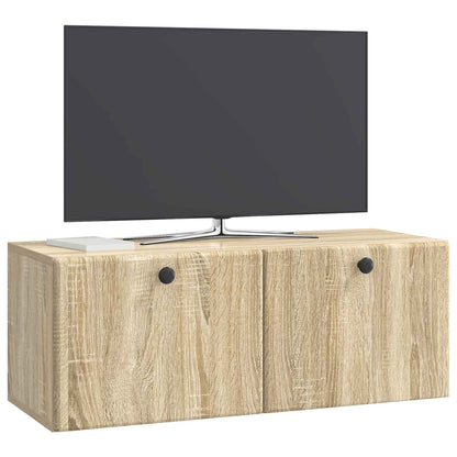 Wall-Mounted TV Cabinet 78.5 x 31 x 30 cm Sonoma Oak