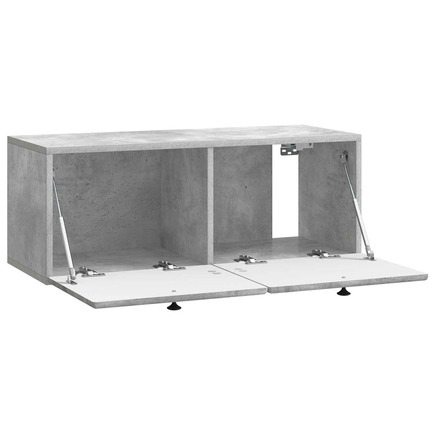 Wall-Mounted TV Cabinet 78.5 x 31 x 30 cm Concrete Grey