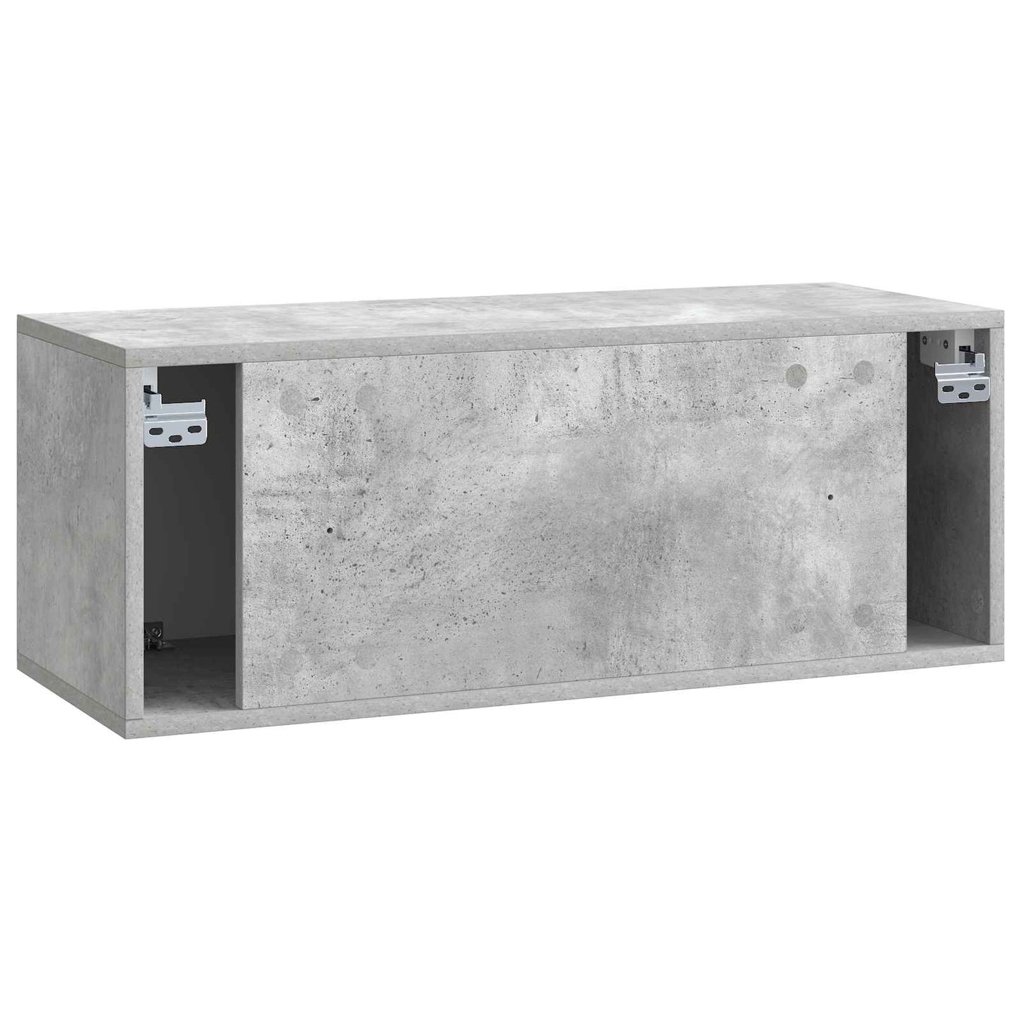 Wall-Mounted TV Cabinet 78.5 x 31 x 30 cm Concrete Grey