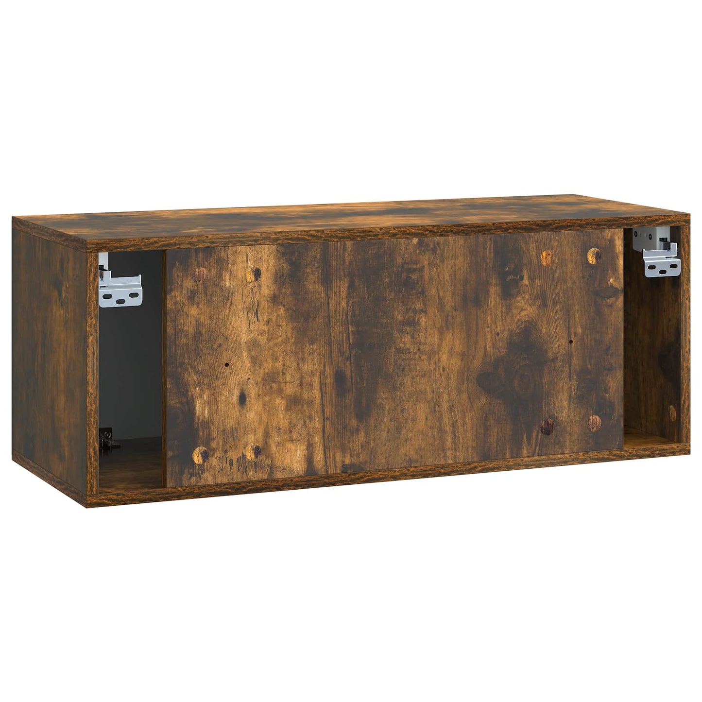 Wall-Mounted TV Cabinet 78.5 x 31 x 30 cm Smoked Oak