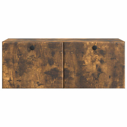 Wall-Mounted TV Cabinet 78.5 x 31 x 30 cm Smoked Oak
