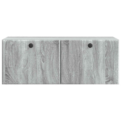 Wall-Mounted TV Cabinet 78.5 x 31 x 30 cm Grey Sonoma