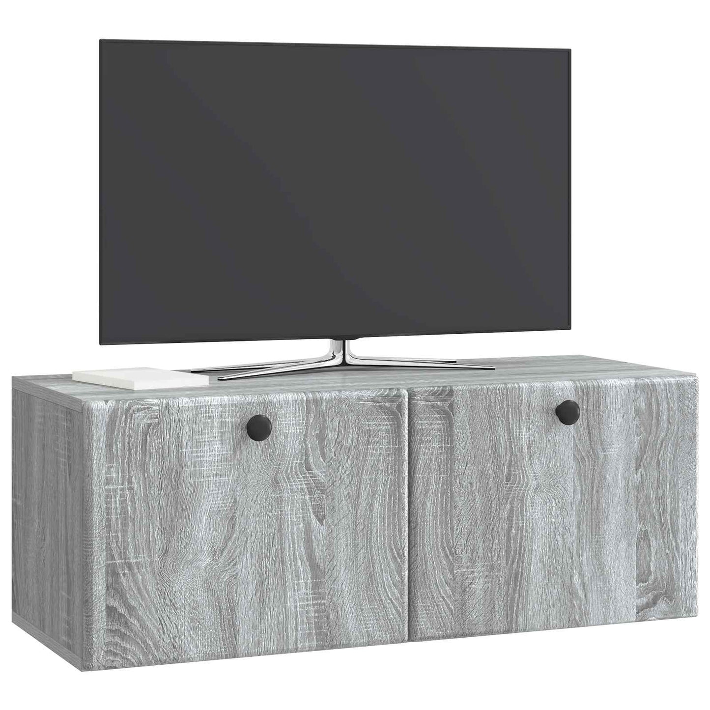 Wall-Mounted TV Cabinet 78.5 x 31 x 30 cm Grey Sonoma