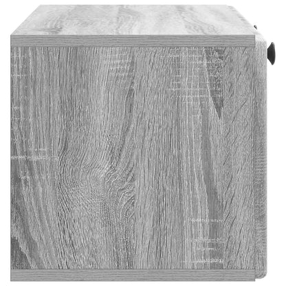 Wall-Mounted TV Cabinet 78.5 x 31 x 30 cm Grey Sonoma
