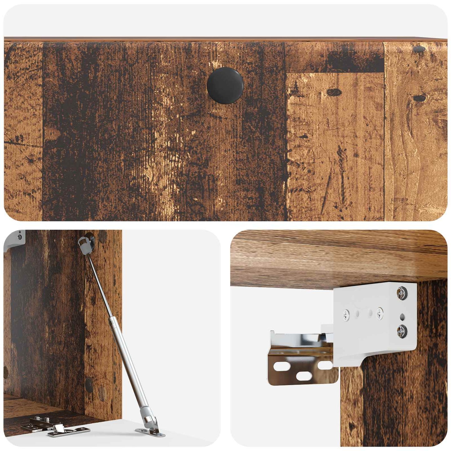 Wall-Mounted TV Cabinet 78.5 x 31 x 30 cm Old Wood