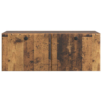 Wall-Mounted TV Cabinet 78.5 x 31 x 30 cm Old Wood