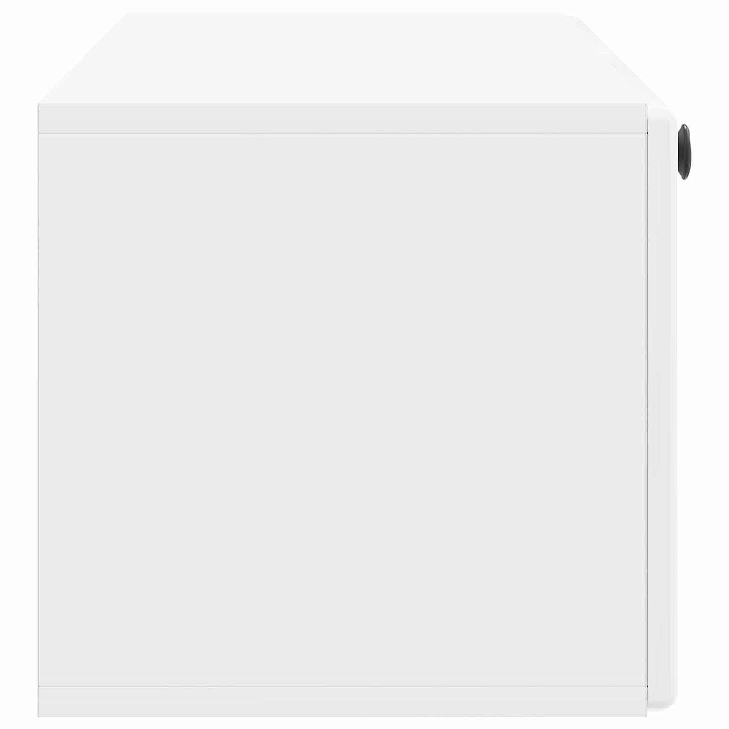 Wall-Mounted TV Cabinet 98 x 31 x 30 cm High Gloss White