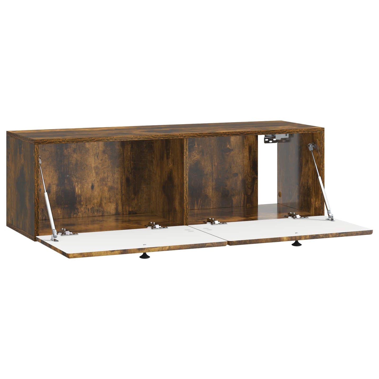 Wall-Mounted TV Cabinet 98 x 31 x 30 cm Smoked Oak