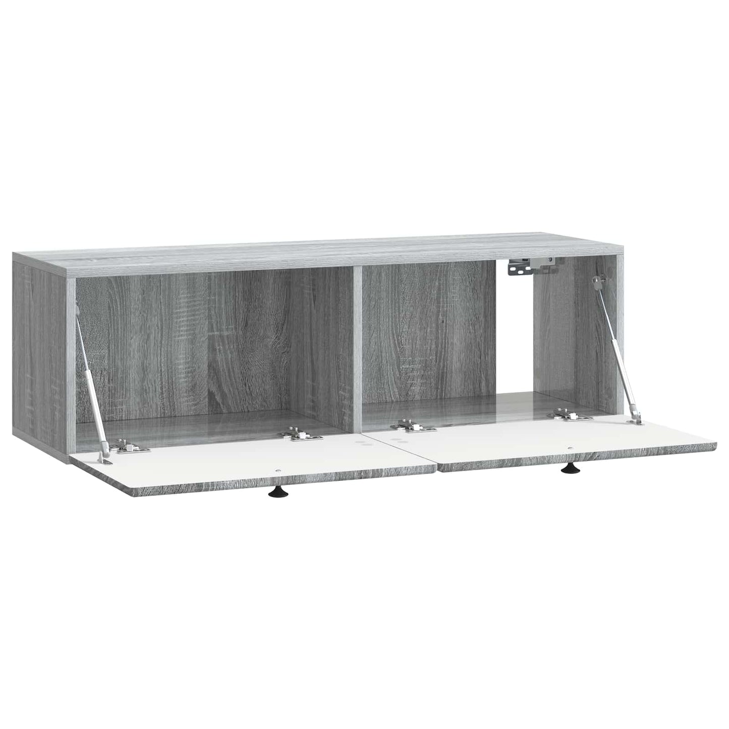 Wall-Mounted TV Cabinet 98 x 31 x 30 cm Grey Sonoma