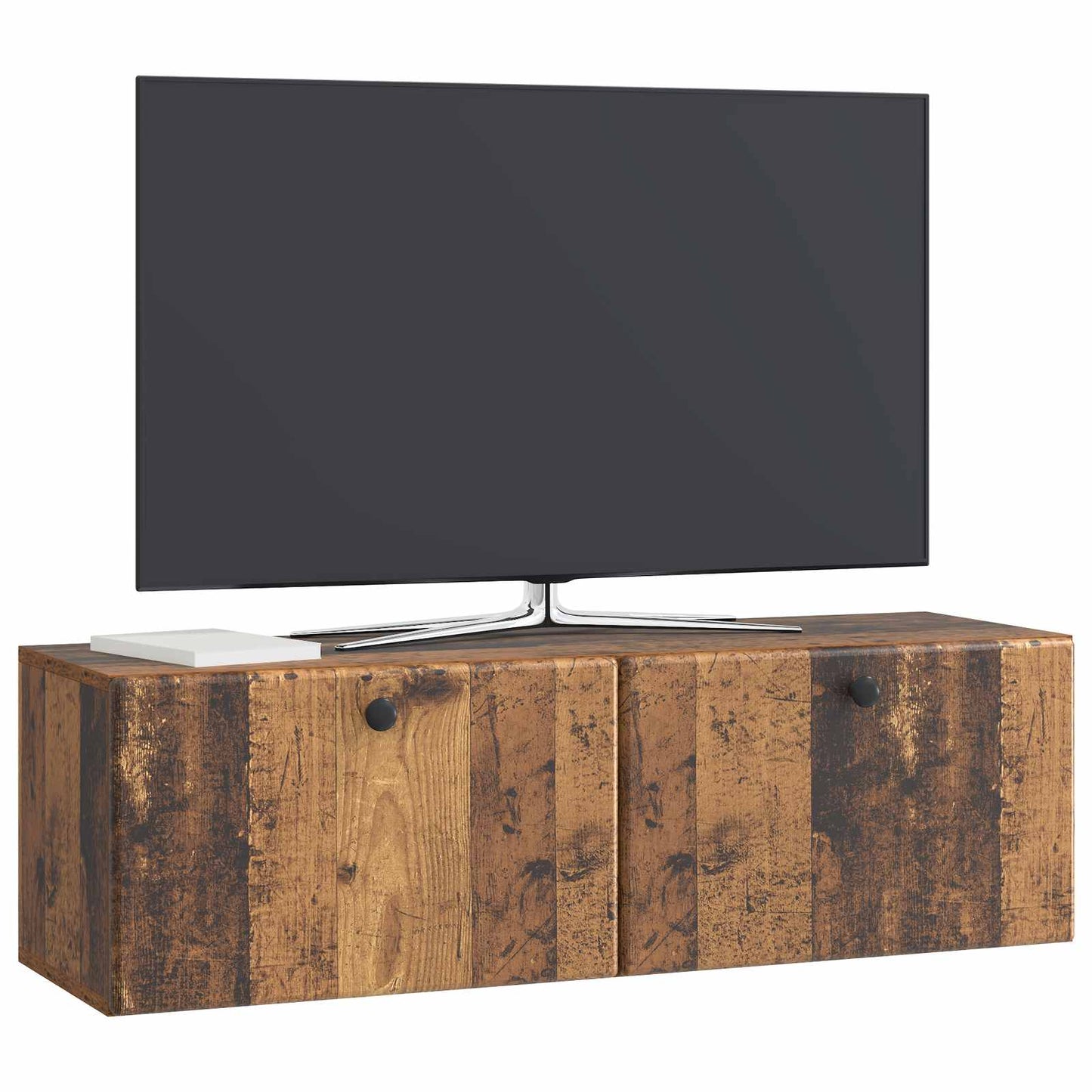 Wall-Mounted TV Cabinet 98 x 31 x 30 cm Old Wood