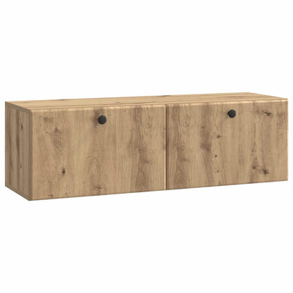 Wall-Mounted TV Cabinet 98 x 31 x 30 cm Artisan Oak