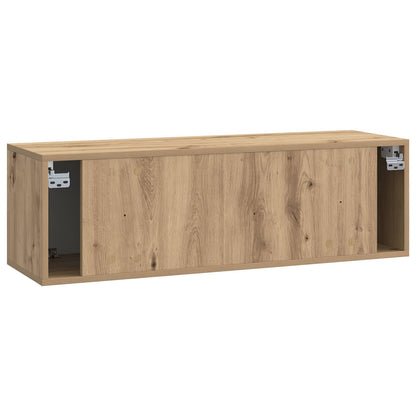 Wall-Mounted TV Cabinet 98 x 31 x 30 cm Artisan Oak