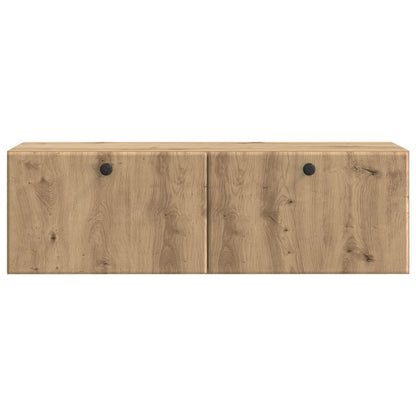 Wall-Mounted TV Cabinet 98 x 31 x 30 cm Artisan Oak