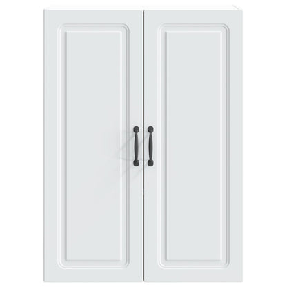 Wall-Mounted Cabinet 66 x 34.5 x 90 cm Engineered Wood White