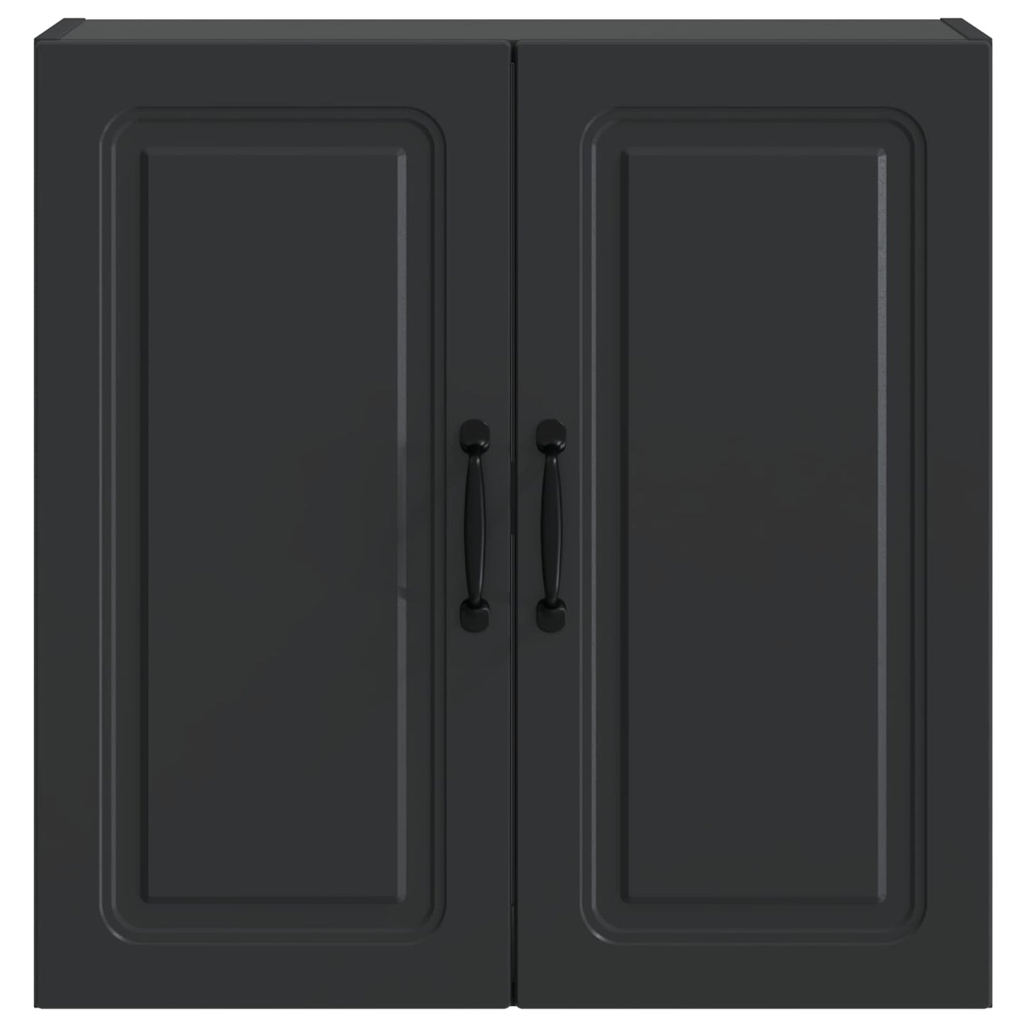 Wall-Mounted Cabinet 59 x 31 x 60 cm Engineered Wood Black