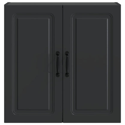 Wall-Mounted Cabinet 59 x 31 x 60 cm Engineered Wood Black