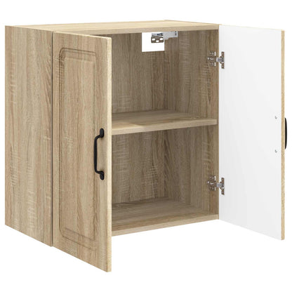 Wall-Mounted Cabinet 59 x 31 x 60 cm Engineered Wood Sonoma Oak