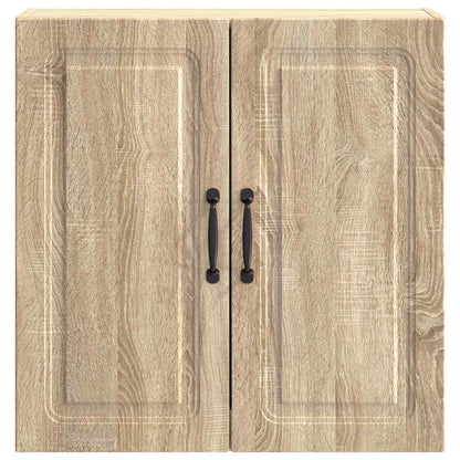 Wall-Mounted Cabinet 59 x 31 x 60 cm Engineered Wood Sonoma Oak