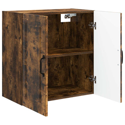 Wall-Mounted Cabinet 59 x 31 x 60 cm Engineered Wood Smoked Oak