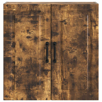 Wall-Mounted Cabinet 59 x 31 x 60 cm Engineered Wood Smoked Oak