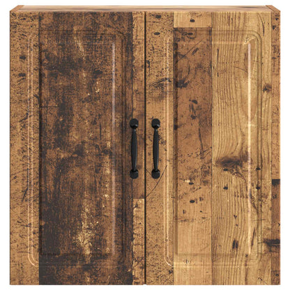 Wall-Mounted Cabinet 59 x 31 x 60 cm Engineered Wood Old Wood