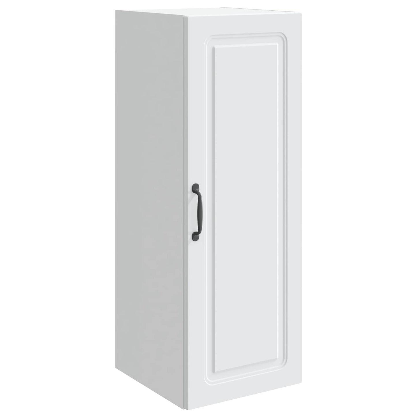 Wall-Mounted Cabinet 33 x 34.5 x 90 cm Engineered Wood White