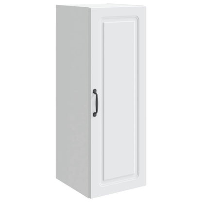 Wall-Mounted Cabinet 33 x 34.5 x 90 cm Engineered Wood White