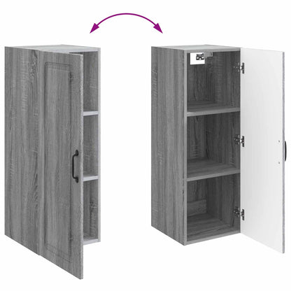 Wall-Mounted Cabinet 33 x 34.5 x 90 cm Engineered Wood
