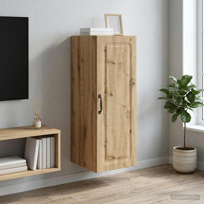Wall-Mounted Cabinet 33 x 34.5 x 90 cm Engineered Wood