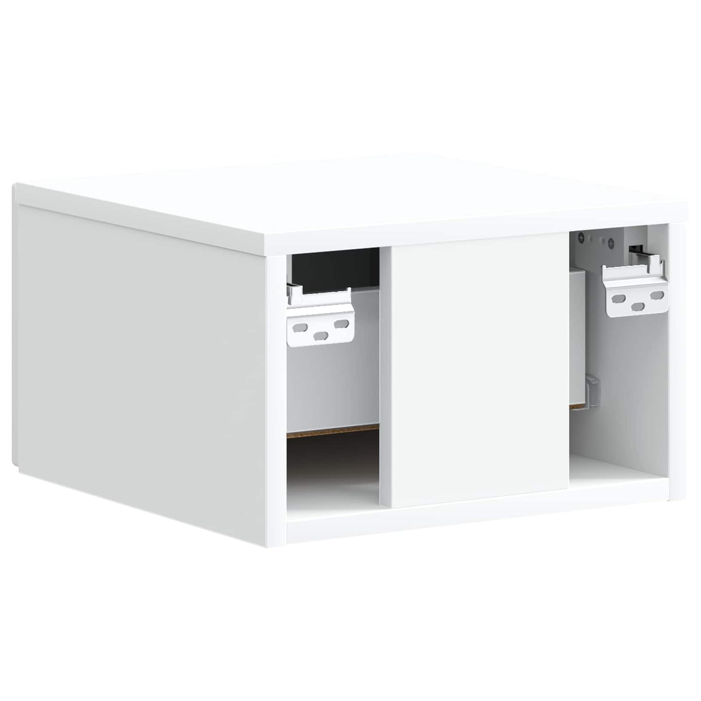Wall-Mounted Bedside Cabinet 2 pcs White 34.5 x 33 x 20 cm