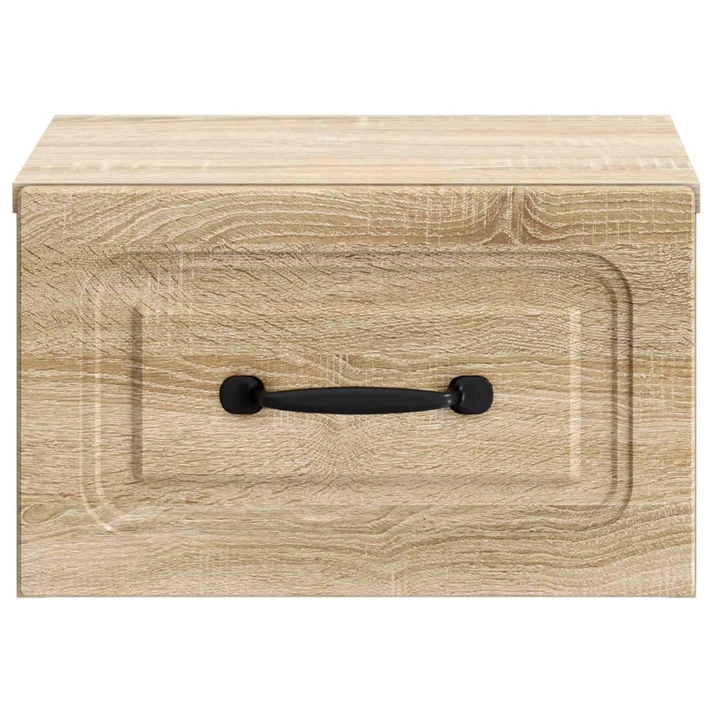 Wall-Mounted Bedside Cabinet 2 pcs Sonoma Oak 34.5 x 33 x 20 cm